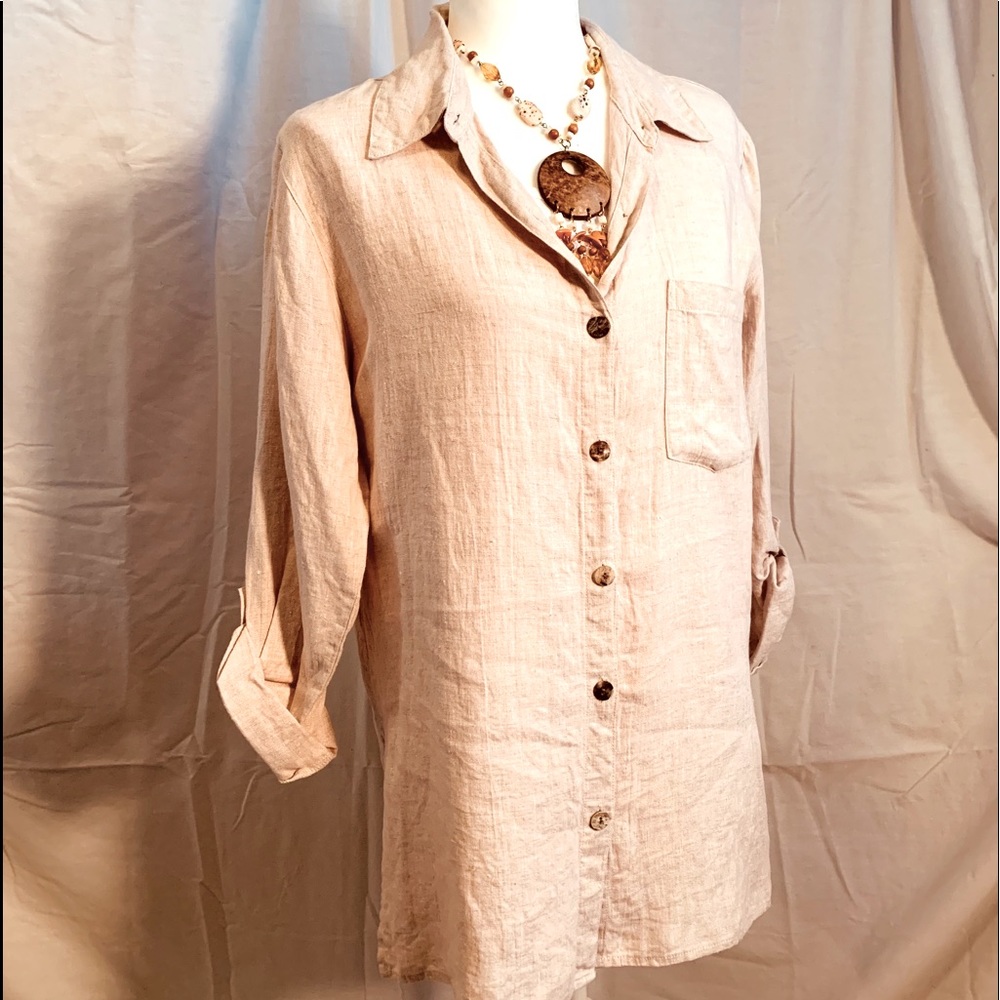 Chico’s linen shirt
